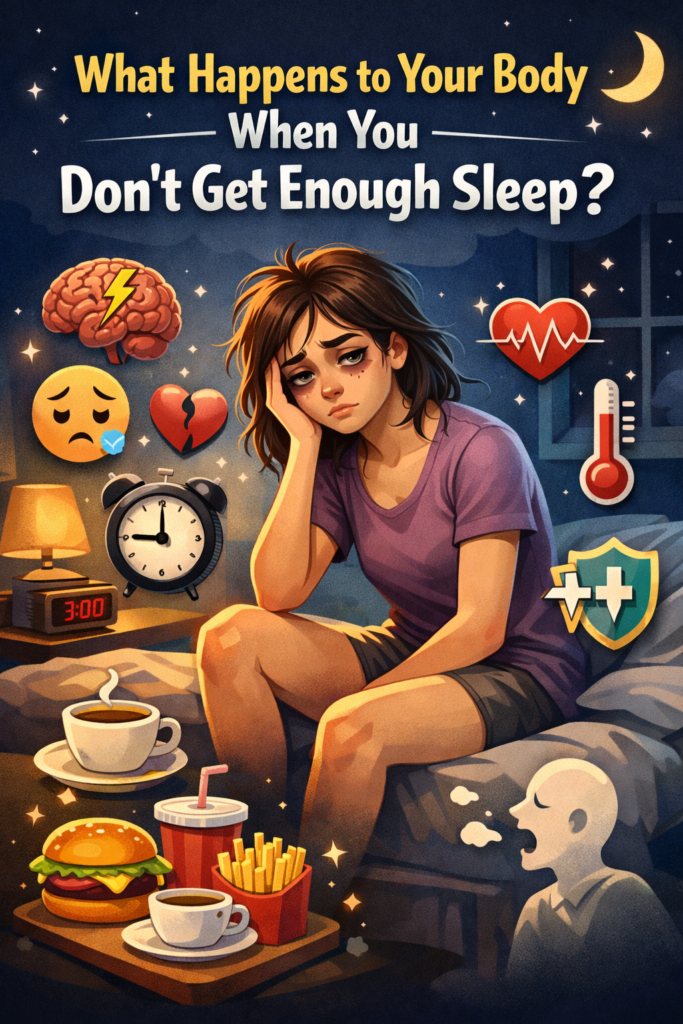 What Happens to Your Body When You Don’t Get Enough Sleep